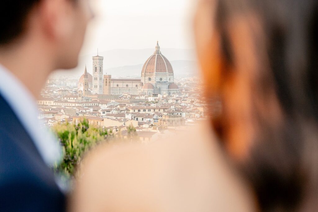 Servizio fotografico prematrimoniale a Firenze.